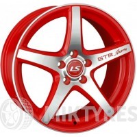 LS Wheels LS540 7x16 4x100 ET 36 Dia 60.1 (Silver)